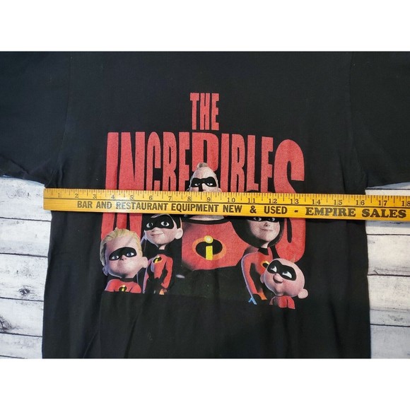 Disney Pixar The Incredibles T-Shirt Mens Sz S Short Sleeve Family Graphic Black - Picture 7 of 8